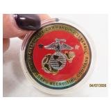 USMC Marine Corps Challenge Coin "100 MONTHS"