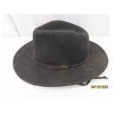 SCALA Mens Black Felt Hat