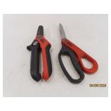 (2) Pro WISS Crescent Scissor & Snips HD