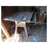 CRAFTSMAN 10" Table Saw on Metal Stand