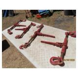 (4) DIXIE USA Double Load Binder Ratchet Tools