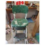 vintage Cosco steel Fold Out Step Stool