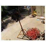 Pile Nice Extension Cords + 2way Shop Light