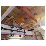 asst rest of R/C Airplane in rafters AS IS
