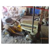 Vintage Montgomery Wards classic Riding Mower ASIS