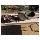 Antique Pedal Car in parts AS IS restore project