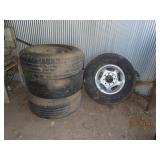 Set (4) LT265/75R16 Tires w/ 8hole Rims