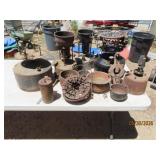 Big LOT Cast Iron Smelting Burners & Pots