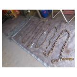 (5) HeavyDuty LogType Tow Chains