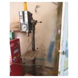 Upright vintage MontWards Classic Drill Press