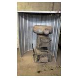 Coal burner and shell, works, currently using