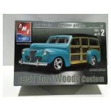 AMT 1941 Ford woody custom model kit unassembled