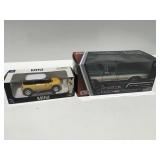 1979 Ford F150, 2002 mini Cooper diecast cars
