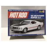 Revell hot Rod 69. Mustang super CJ model kit