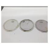 Model T Ford script headlight lenses