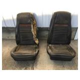 1969 mustang high back seats