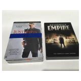 Justified 123 seasons boardwalk empire, first
