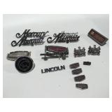 Vintage mercury, emblems
