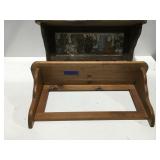 Two wood shelves 26"