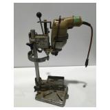 Vintage, craftsman hand drill press with black &