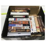 17 VHS tapes