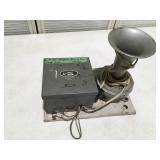 110 V telephone alarm for Loud areas sounds like
