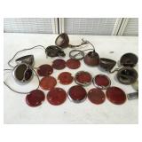 Antique tail lights parts