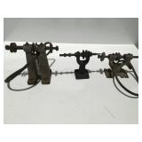 Grinder and buffer arbor stands belt driven