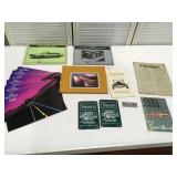 Vintage automotive, literature manuals