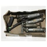 Vintage, small grease guns