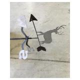 Weathervane with deer on top 129" long Comes in
