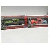 Dale, Jarrett, Derrike, Cope. NASCAR die-cast