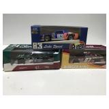 3 Diecast NASCAR cars