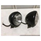 Headlight pair blc 904 hupmobile sealed beam with