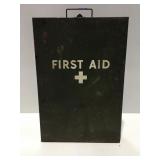 Vintage first aid box, empty