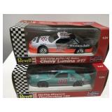 2 Revell Diecast NASCAR cars