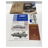 Vintage Chevrolet owners, guide, & manual and