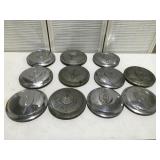 Humpmobile wire wheel hubcaps, 1930 19,31, 1932