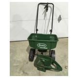 Two Scotts grass seeders