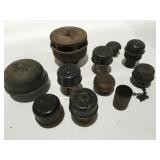 Vintage oil caps and more