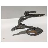 Vintage 1930s Pontiac Indian maiden hood ornament