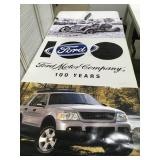 Ford motor company hundred year banner 60" x 30"