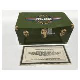 Official G.I. Joe footlocker trading cards