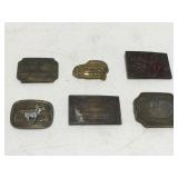 Belt buckles, Coca-Cola, Budweiser, and more