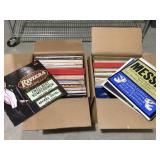 2 boxes as easy listening records, 33