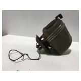 Vintage South wind gasoline heater, 1940 Ford?