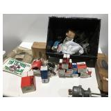 Miscellaneous Ford parts, some NOS in tote