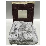 Linden St., Egyptian cotton blanket & heated