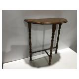 Small wood wall table