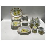 Royal Daulton summer days dishes and cups